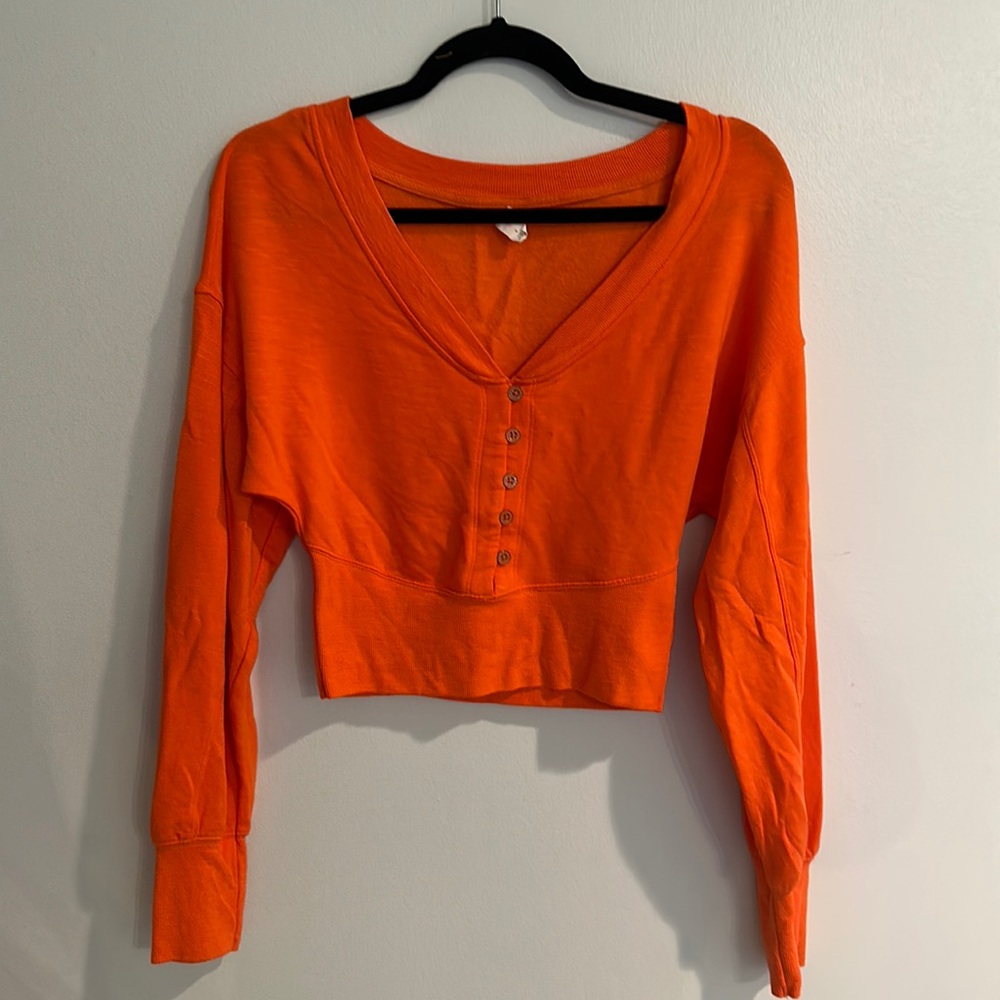 Anthropology cropped long sleeve.
